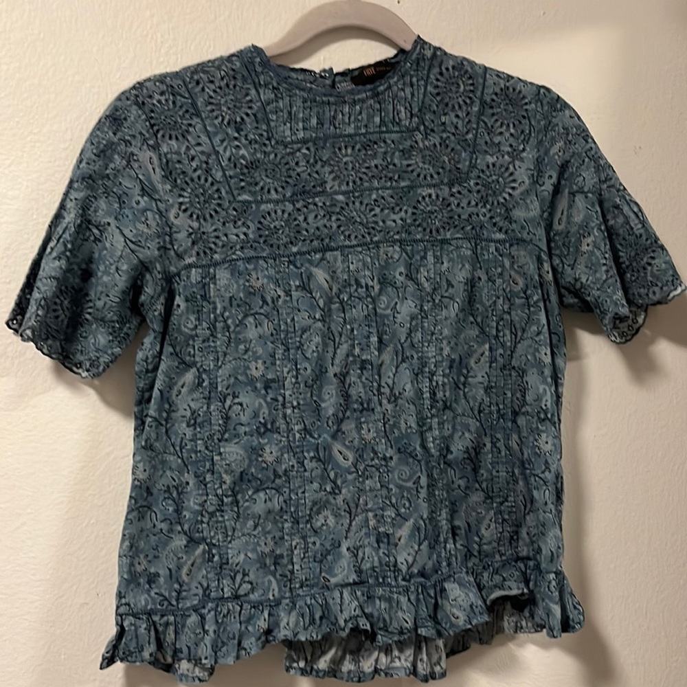 Blue blouse
